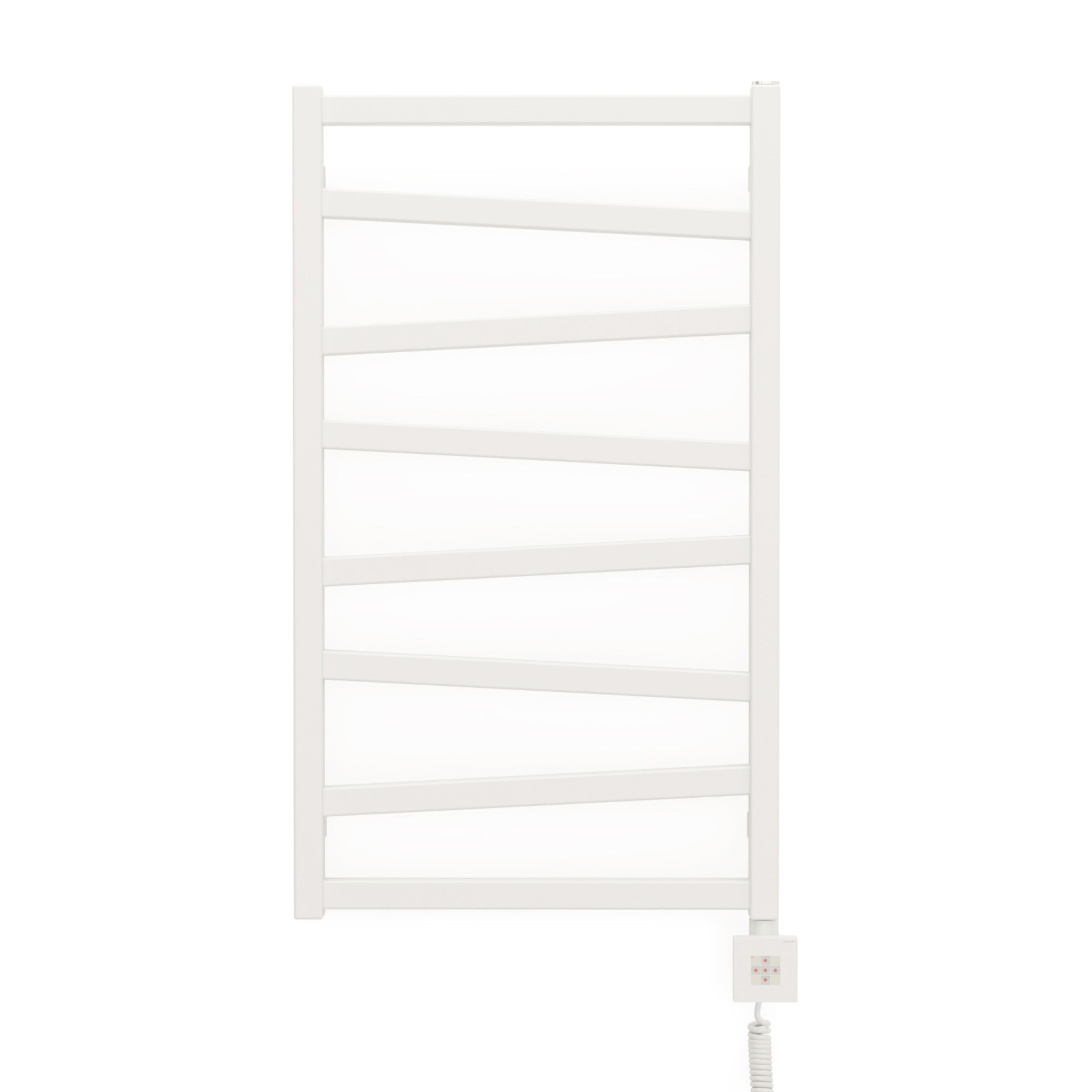 Grzejnik łazienkowy elektryczny Zeek 858x500 mm 300 W, biały 0