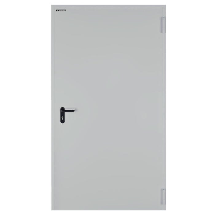 Drzwi techniczne Technical przeciwpożarowe EI60 100 prawe RAL 7035