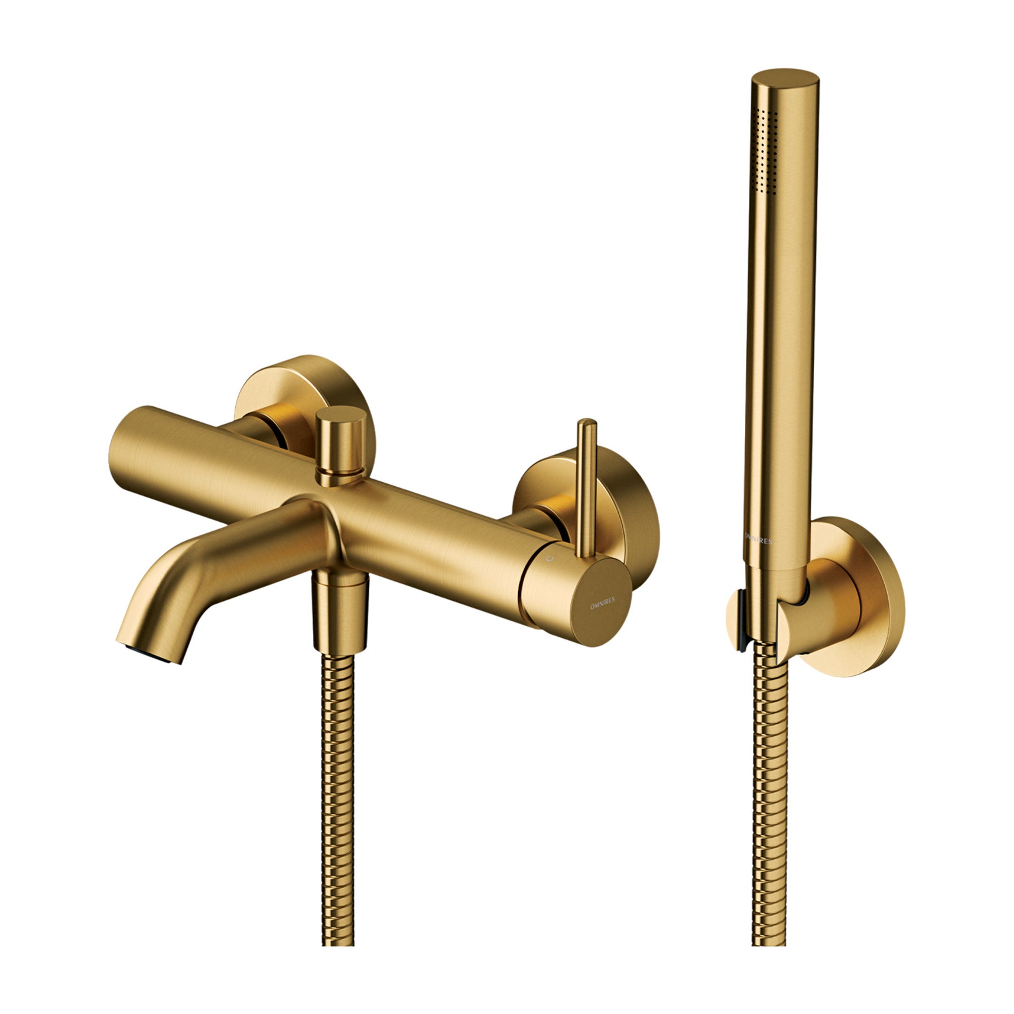 Bateria wannowa Omnires Sangro złoto szczotkowane 0