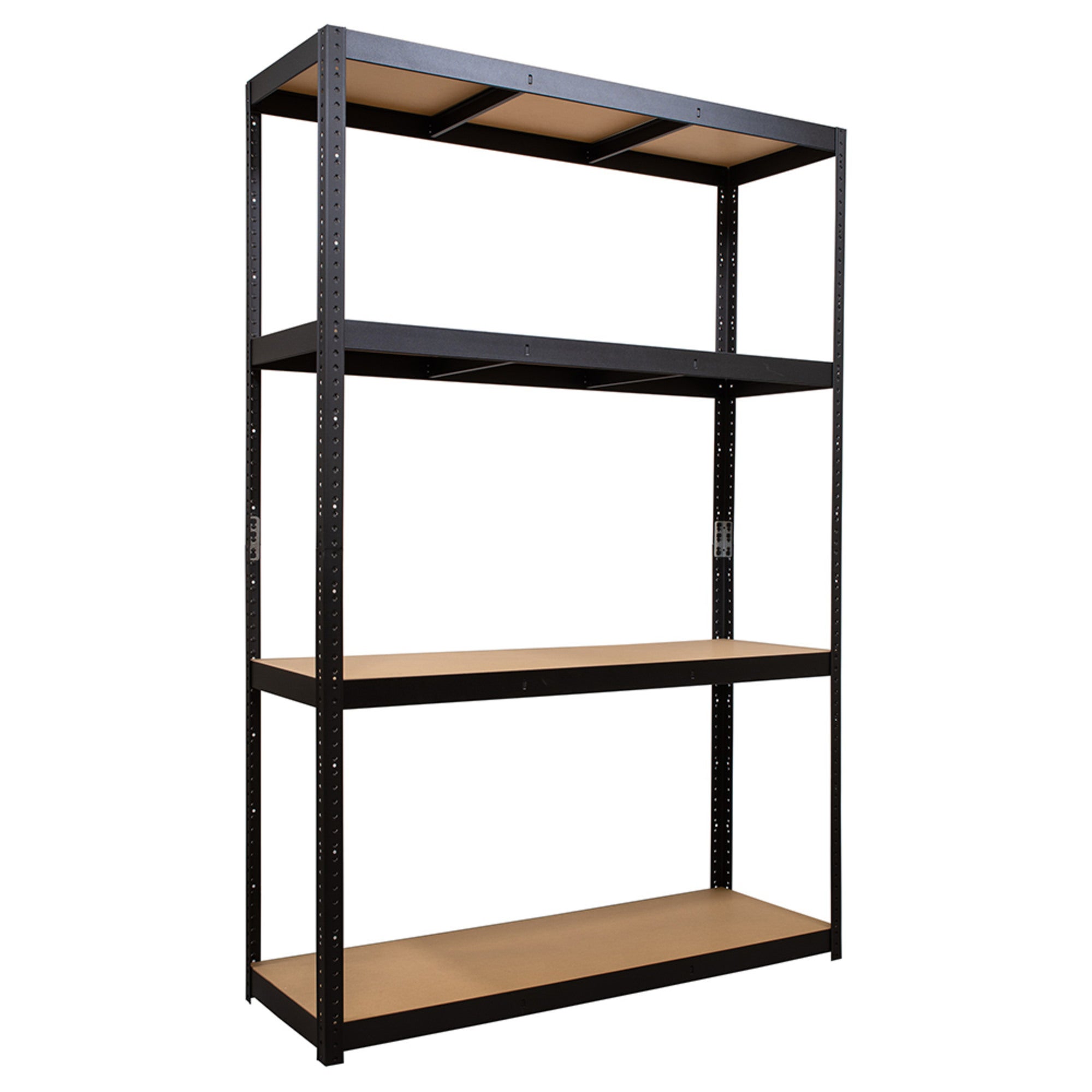 Regał metalowy Nero wym. 179x120x40 cm, 4 półki, 175 kg  1