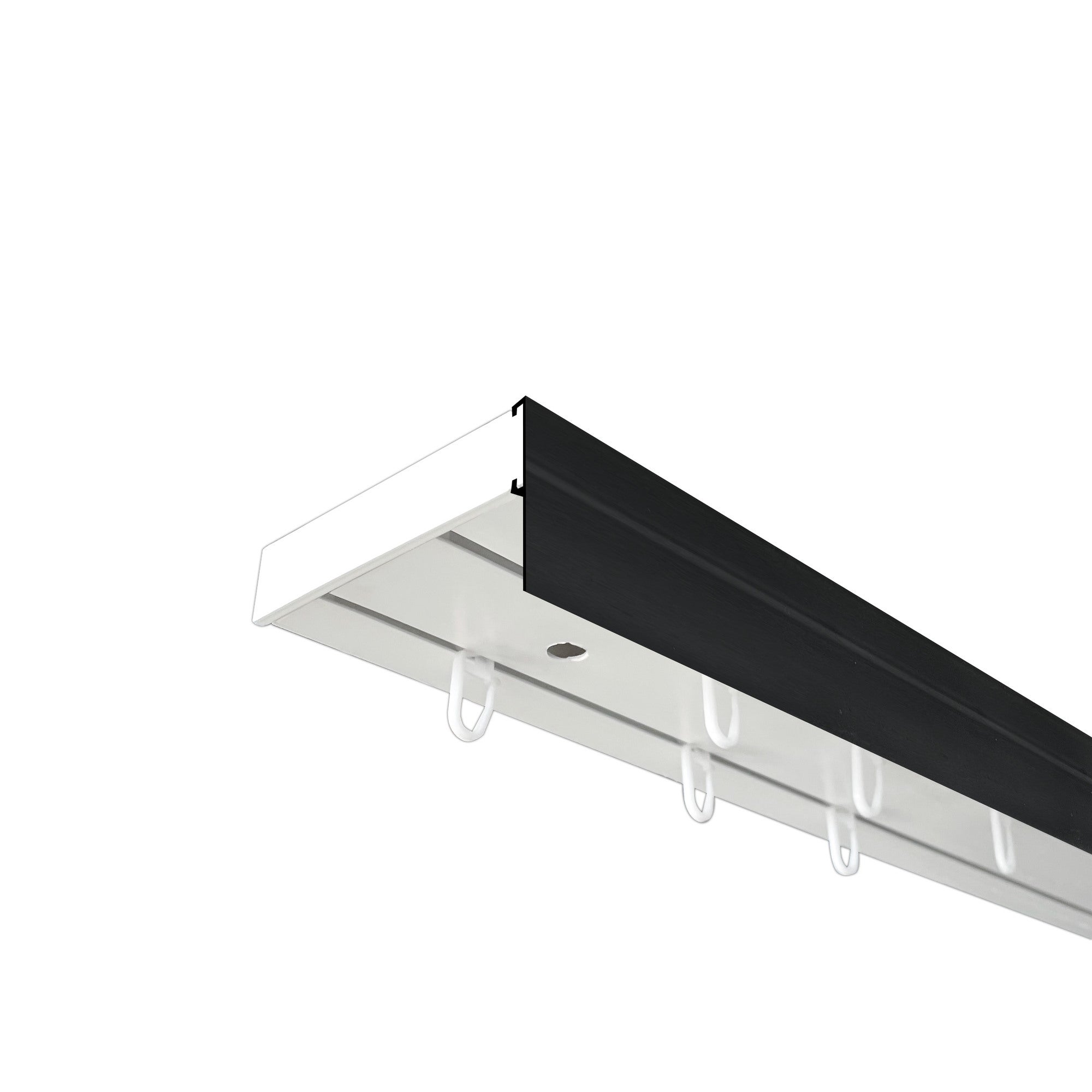 Maskownica czarna do szyn sufitowych 50x300 mm PROLINE 2 3