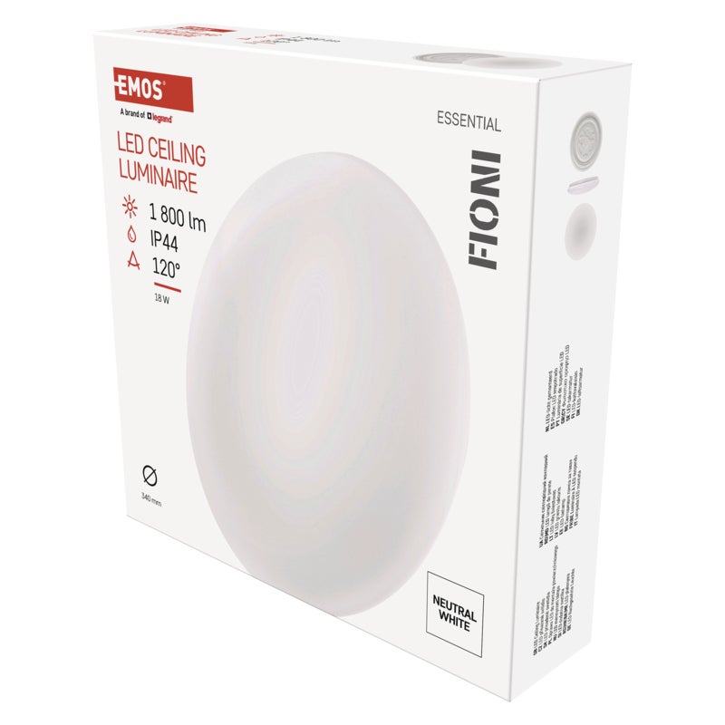 Plafon LED Fioni 18W 1800lm IP44 7