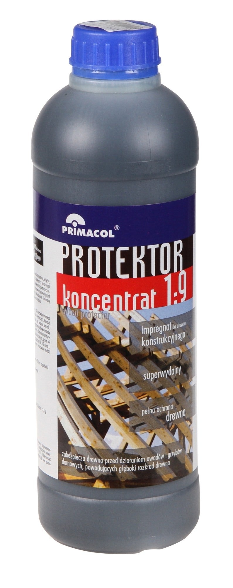 Impregnat do drewna konserwującego Protektor zielony 1l 0