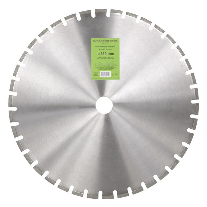 Tarcza diamentowa do maszyn stołowych do betonu 650 mm