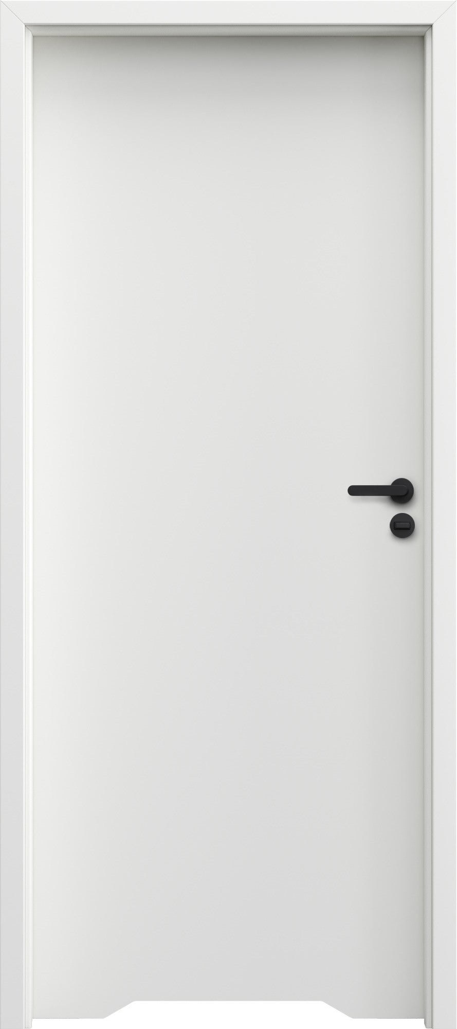 Skrzydło łazienkowe Trim Soft 80 prawe białe