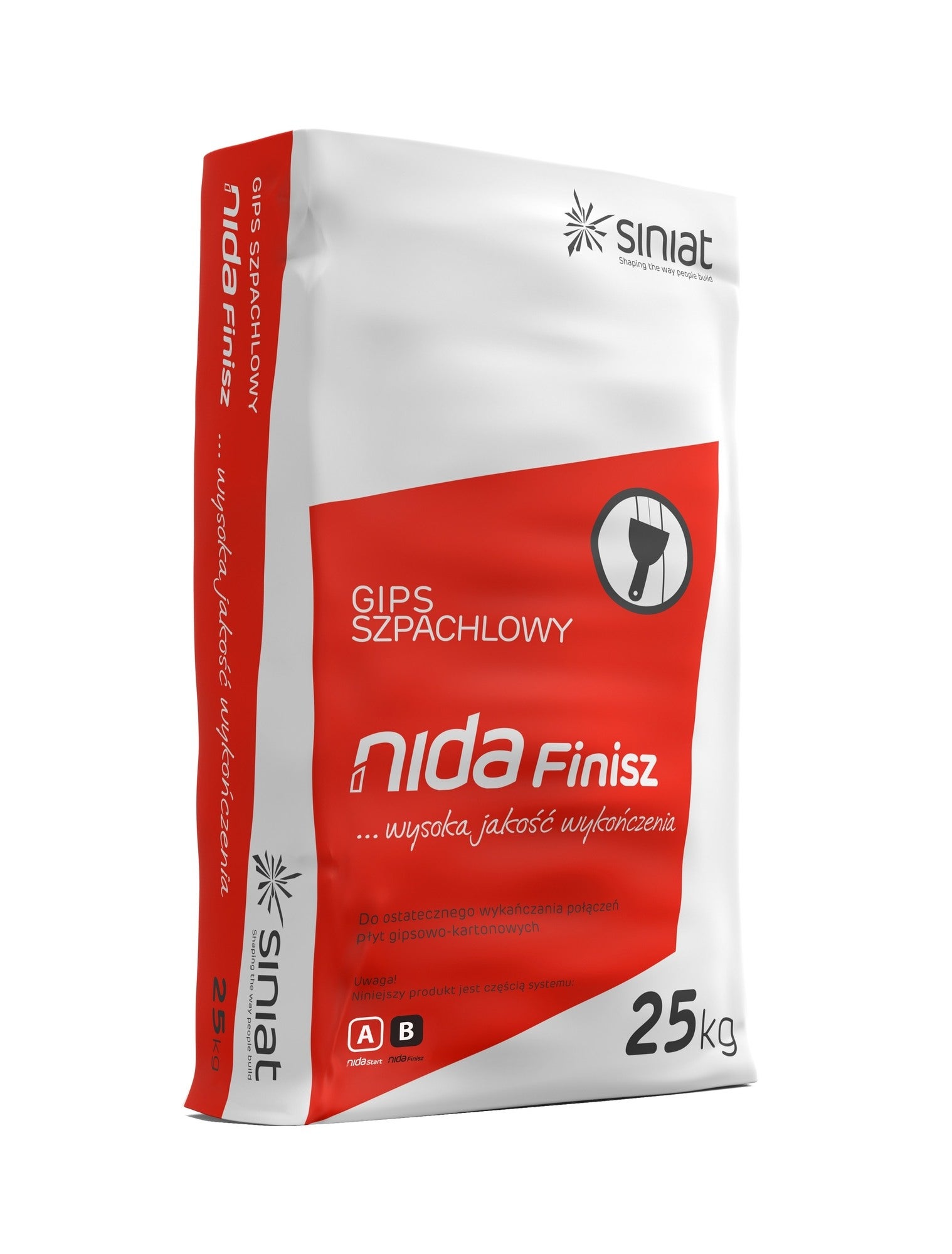 Gips szpachlowy Nida Finisz 25 kg 1