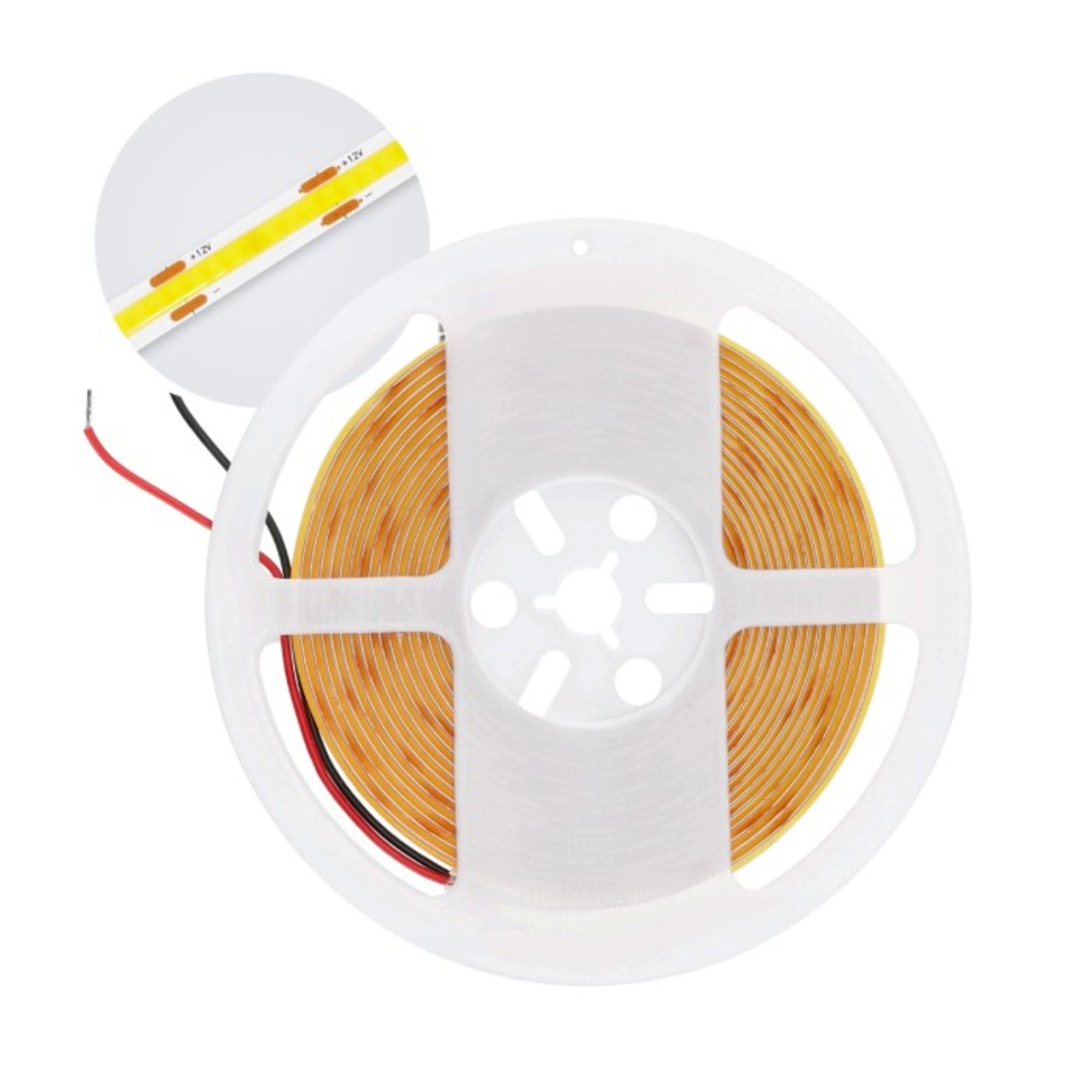 Taśma LED 12V COB 10W 950LM/M 3000K IP65 5m KO 5