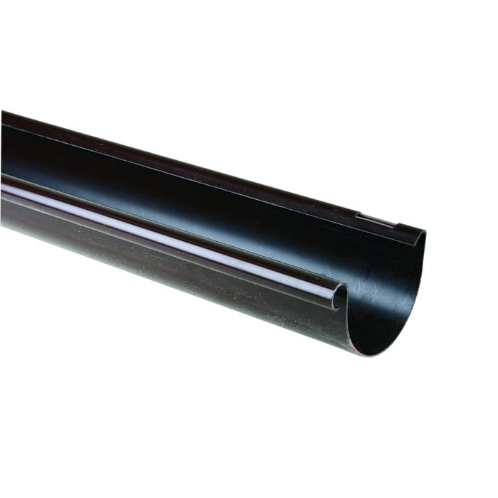 Rynna G125, dł. 4 m, brązowa PVC Scala Plastics