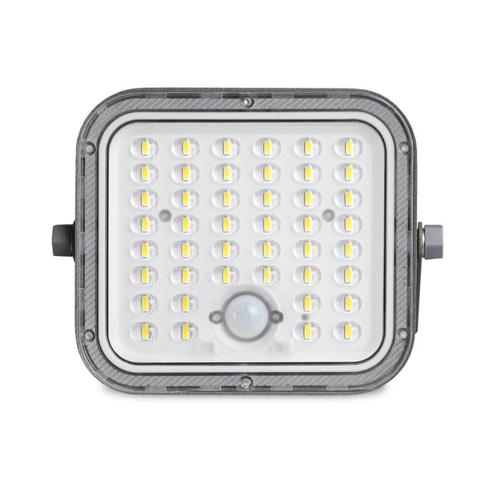 Naświetlacz solarny 1400lm 5000mAh IP65 szary