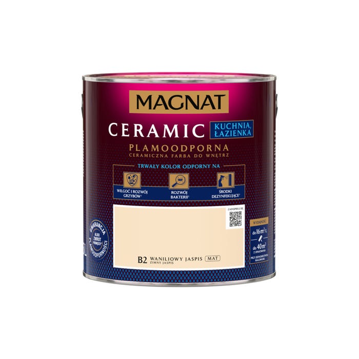 Farba Magnat Ceramic Kitchen&Bathroom zimny jaspis 2,5l