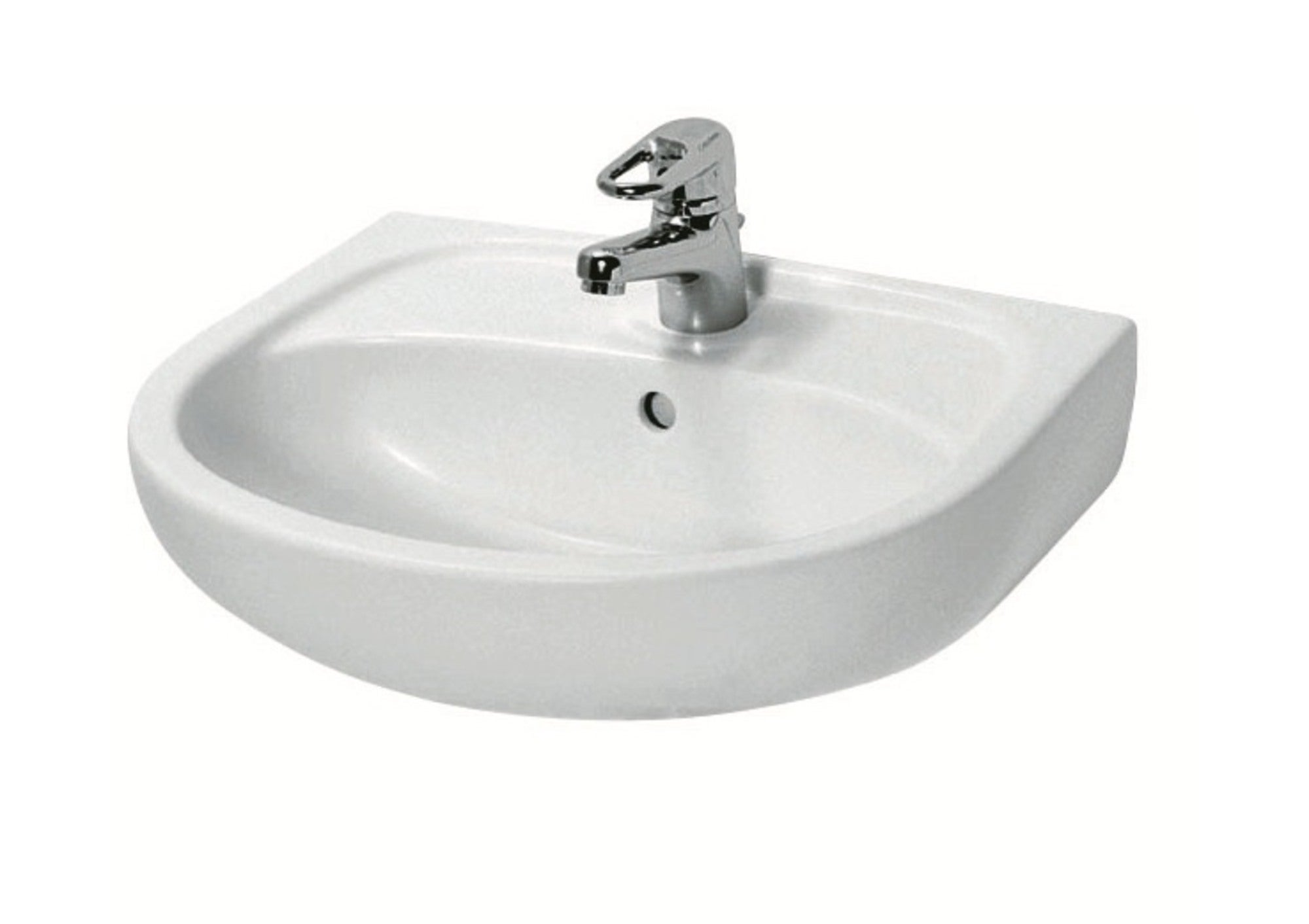 Umywalka Koło Solo 50 cm biała