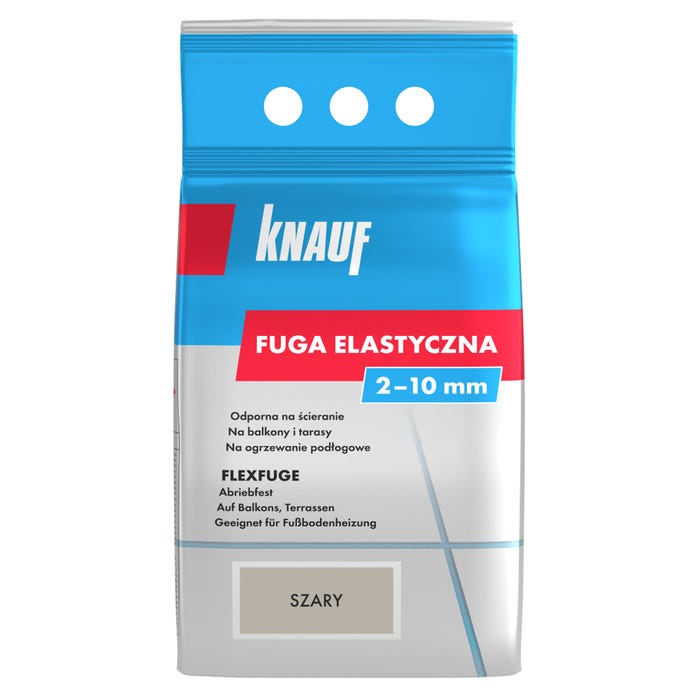 Fuga elastyczna Knauf szary 1.5 kg