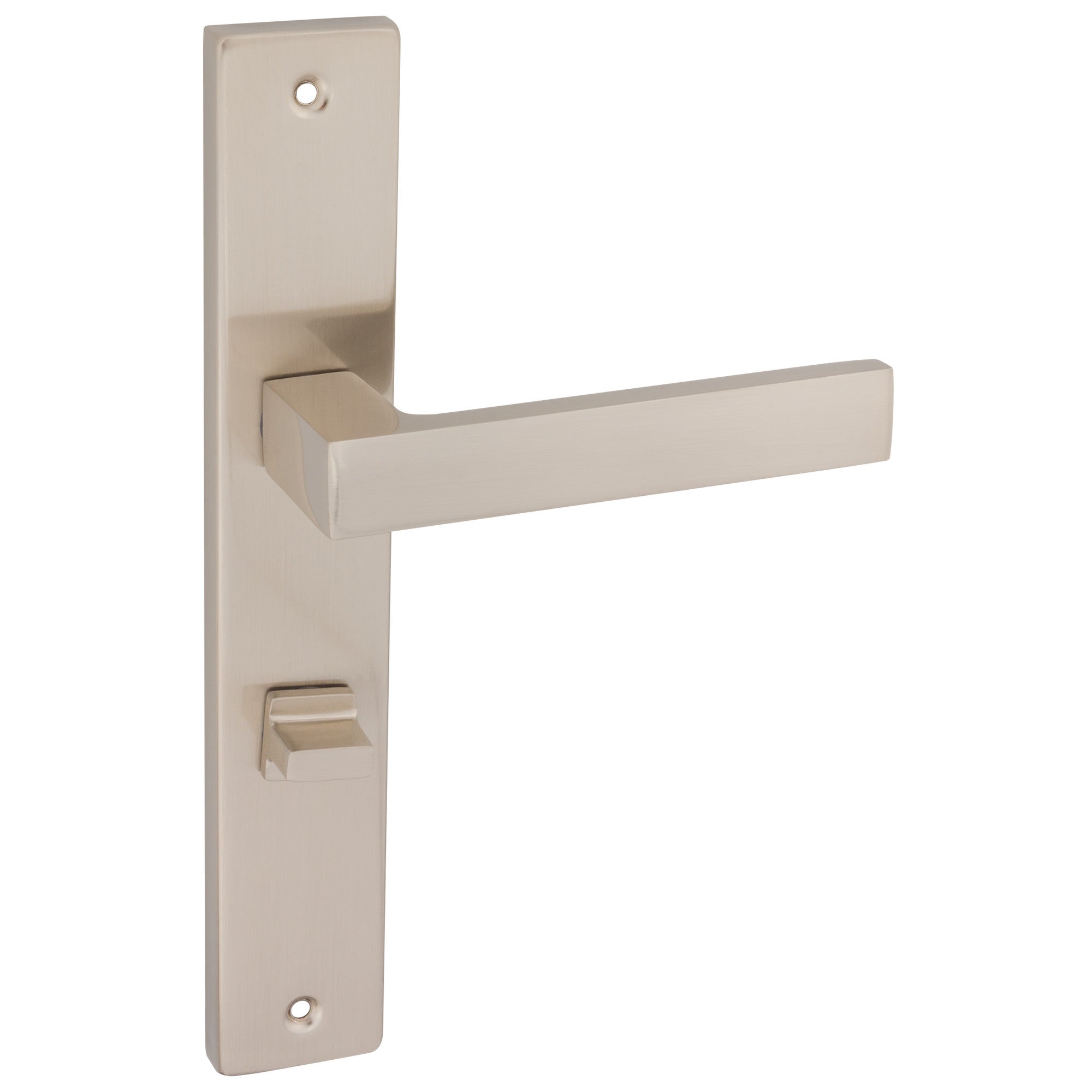 Klamka Cubus 72 mm WC nikiel