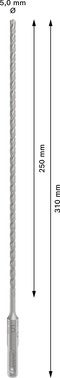 Wiertło SDS-Plus-5X 5x250x310 mm BOSCH 2