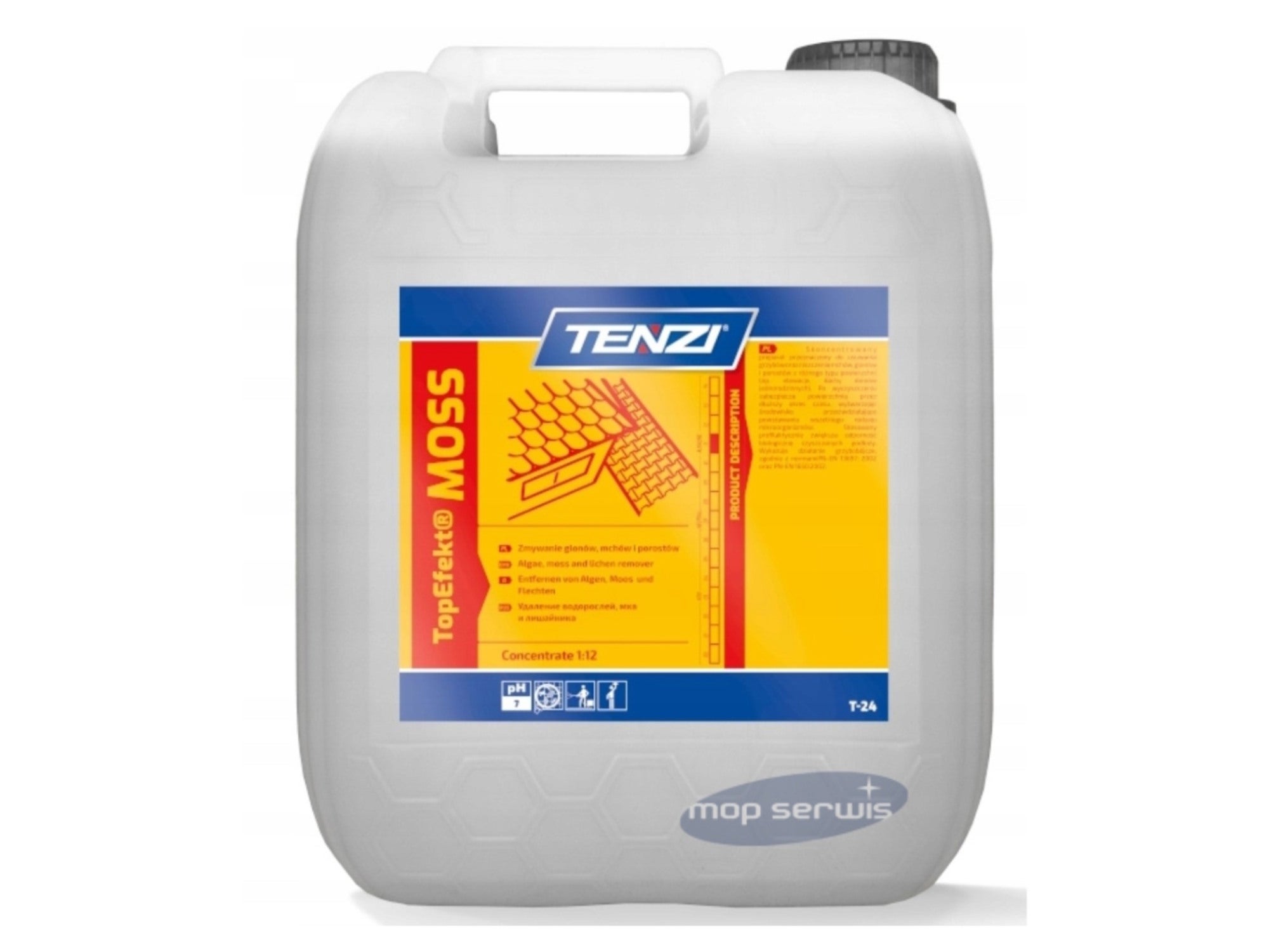 TENZI TOPEFFECT MOSS czyszcz. elewacji 5L