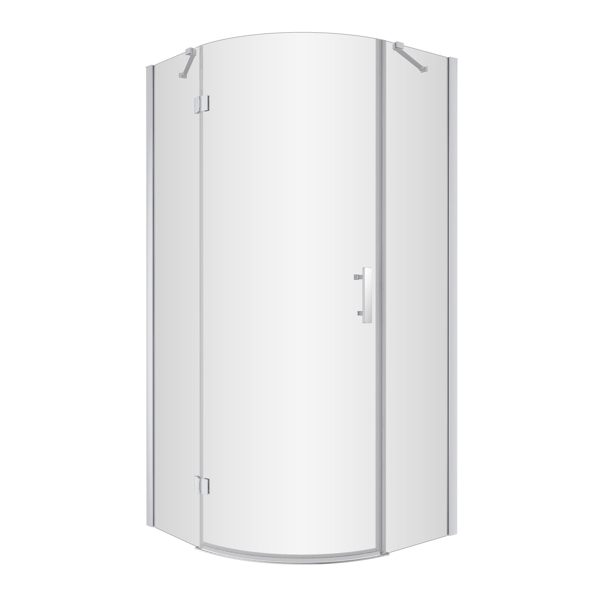Kabina prysznicowa Omnires Manhattan 90x90 cm ADF90XLUX-TCR