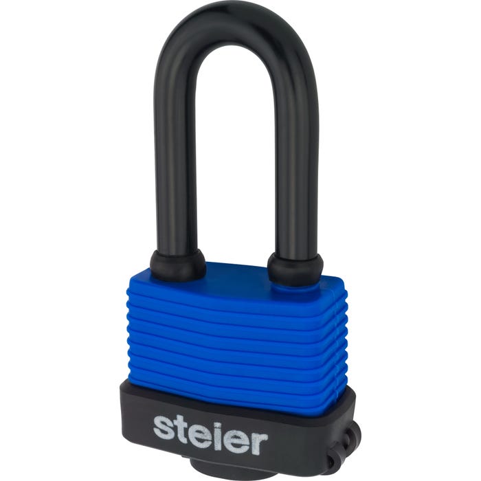 Kłódka wodoodporna pałąkowa STEIER 55 mm