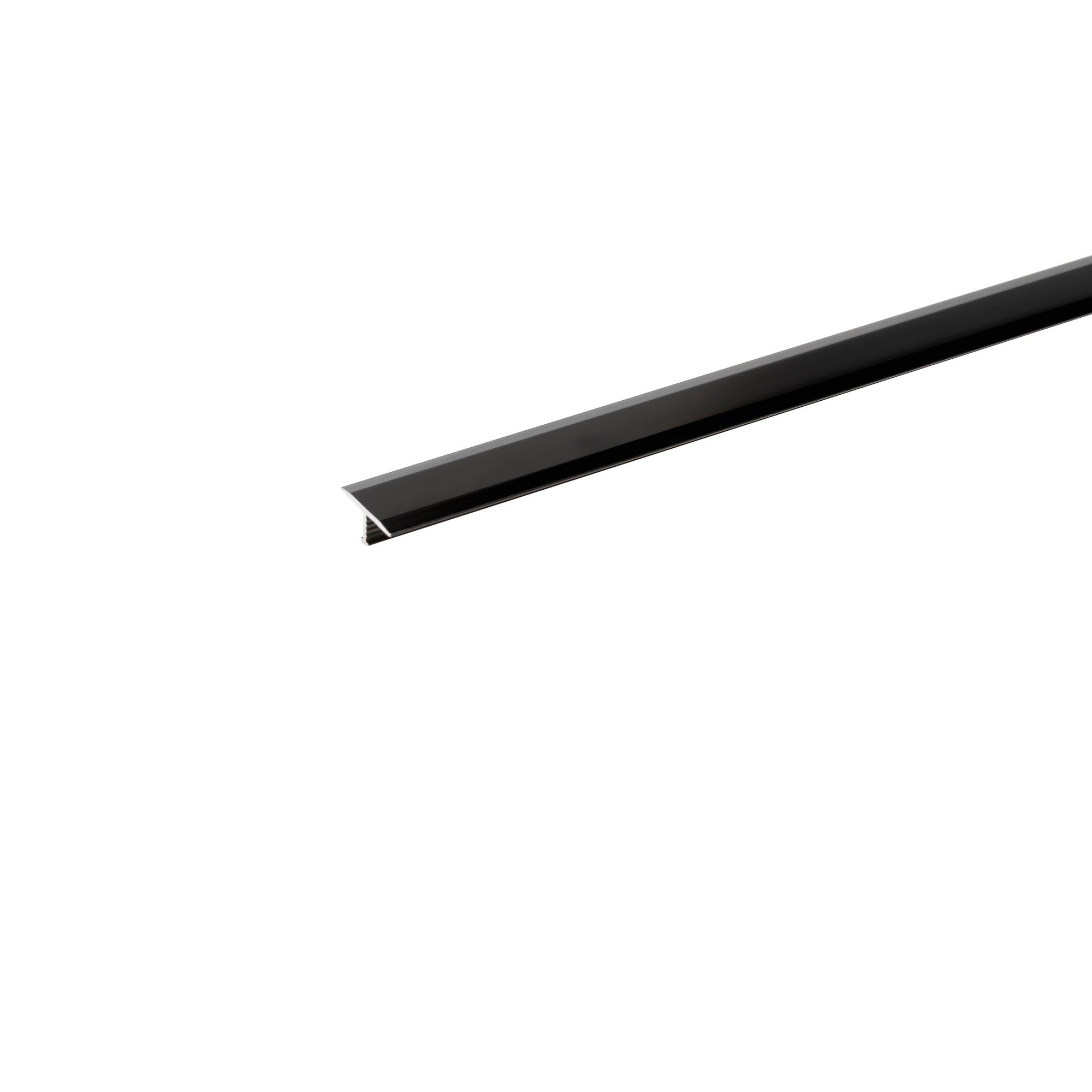 Profil fugowy łączący 18 mm Aluminium 250 cm Czarny El-Poler anoda połysk CEZAR