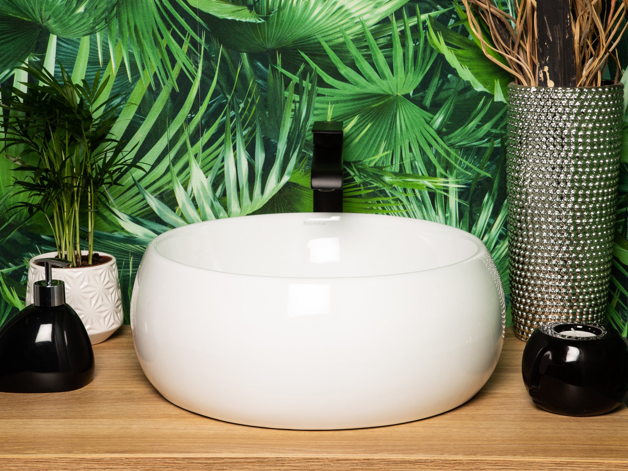 Umywalka nablatowa Kerra KR-802 1