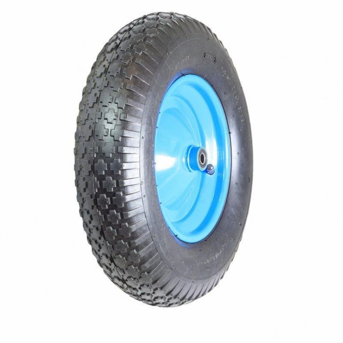 Koło pneumatyczne 2PR do taczki 400mm/150kg