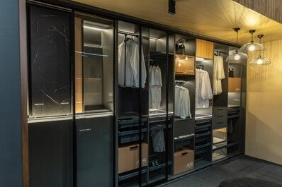 Oprawa sufitowa RETO 2 1x E27, czarny, średnica 48cm, materiał metal 2