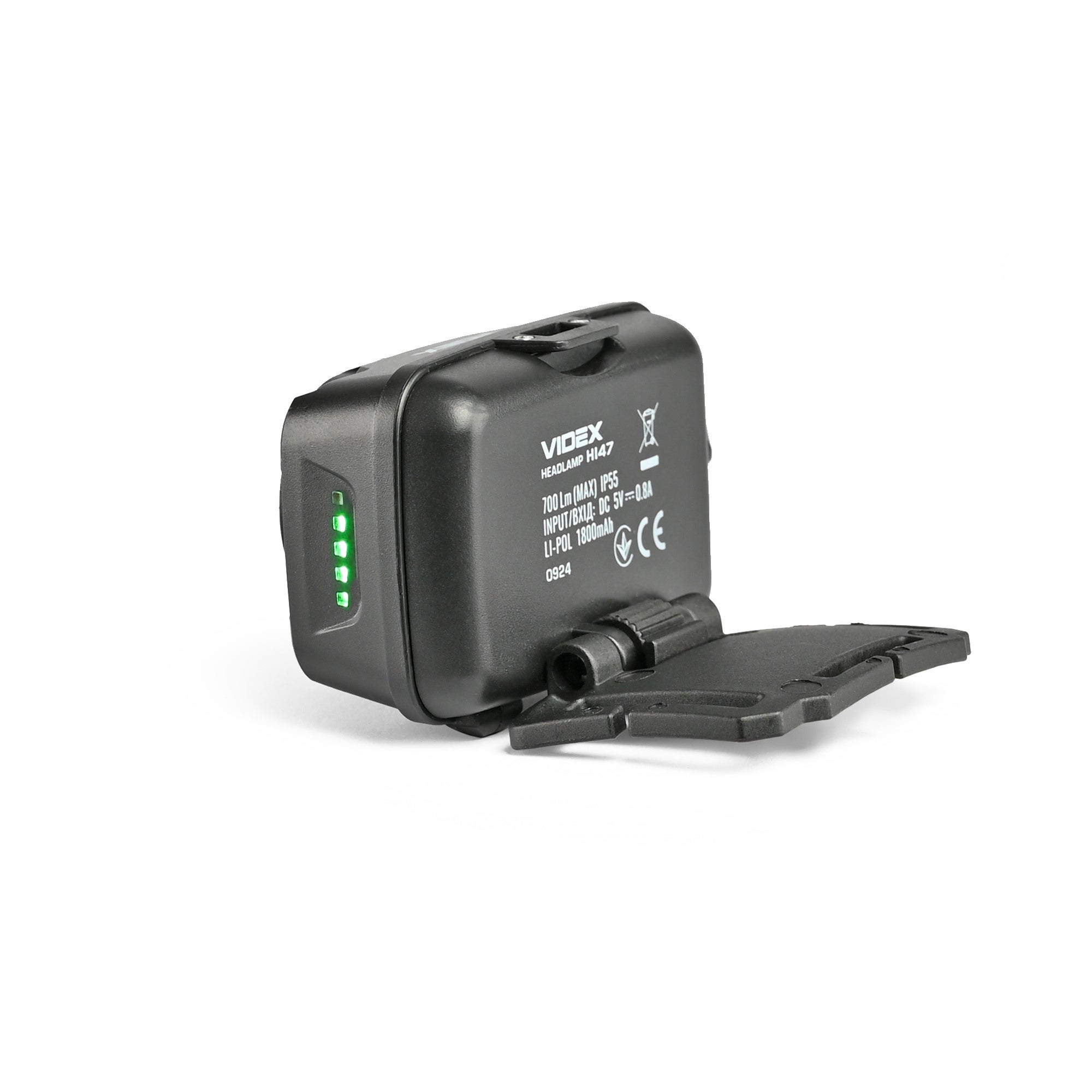 Latarka czołowa 700lm 1800mAh USB-C IP55 10