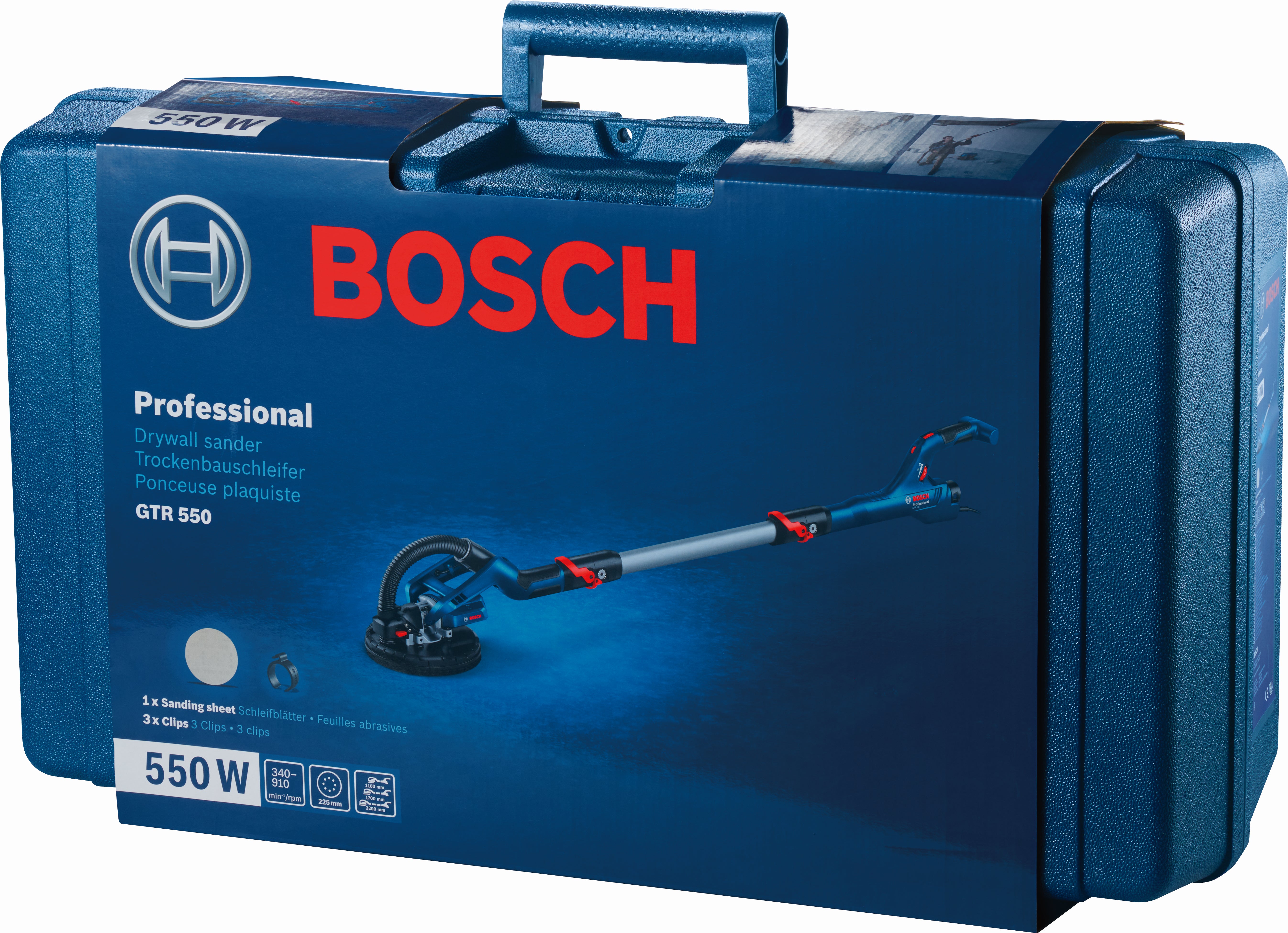 Szlifierka do gipsu 550 W GTR 550 Bosch 4