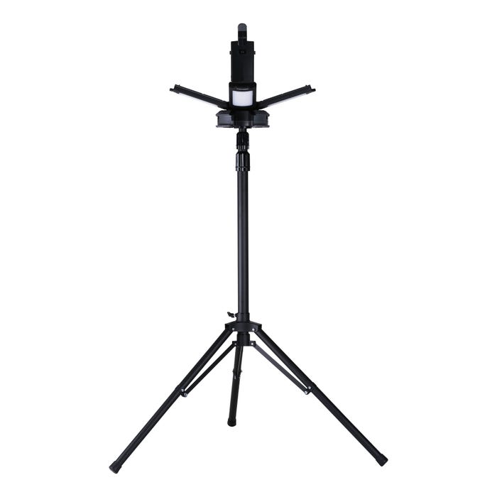 Naświetlacz na statywie Scorpius statyw w zestawie, zasilanie sieciowe, możliwość ściemniania, 4x30W, 140000Lm, IP54
