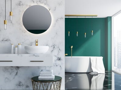 Zestaw prysznicowy punktowy Valvex Remo złota 2