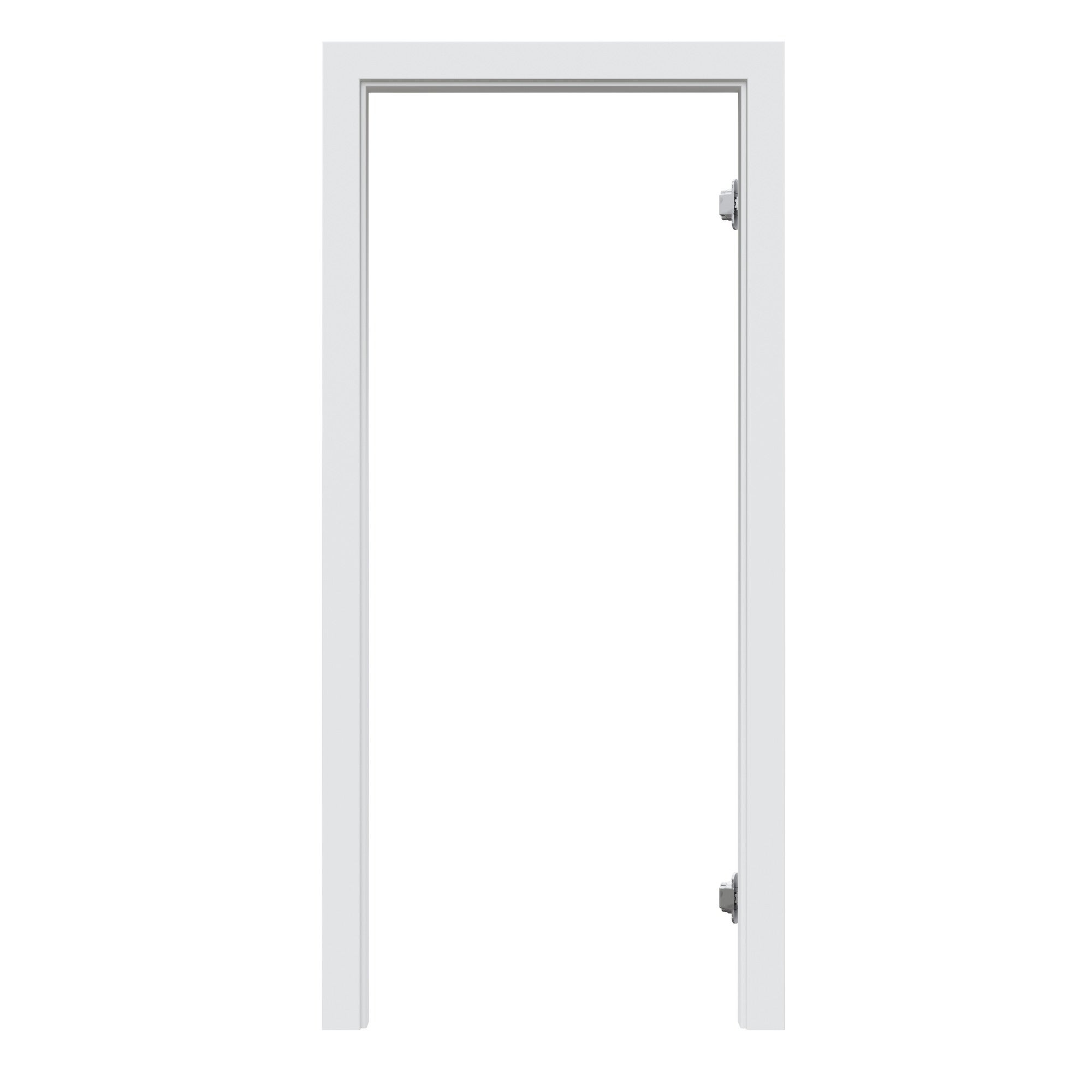 Ościeżnica regulowana Porta System Elegance 120-140 90 prawa biała lakierowana komplet