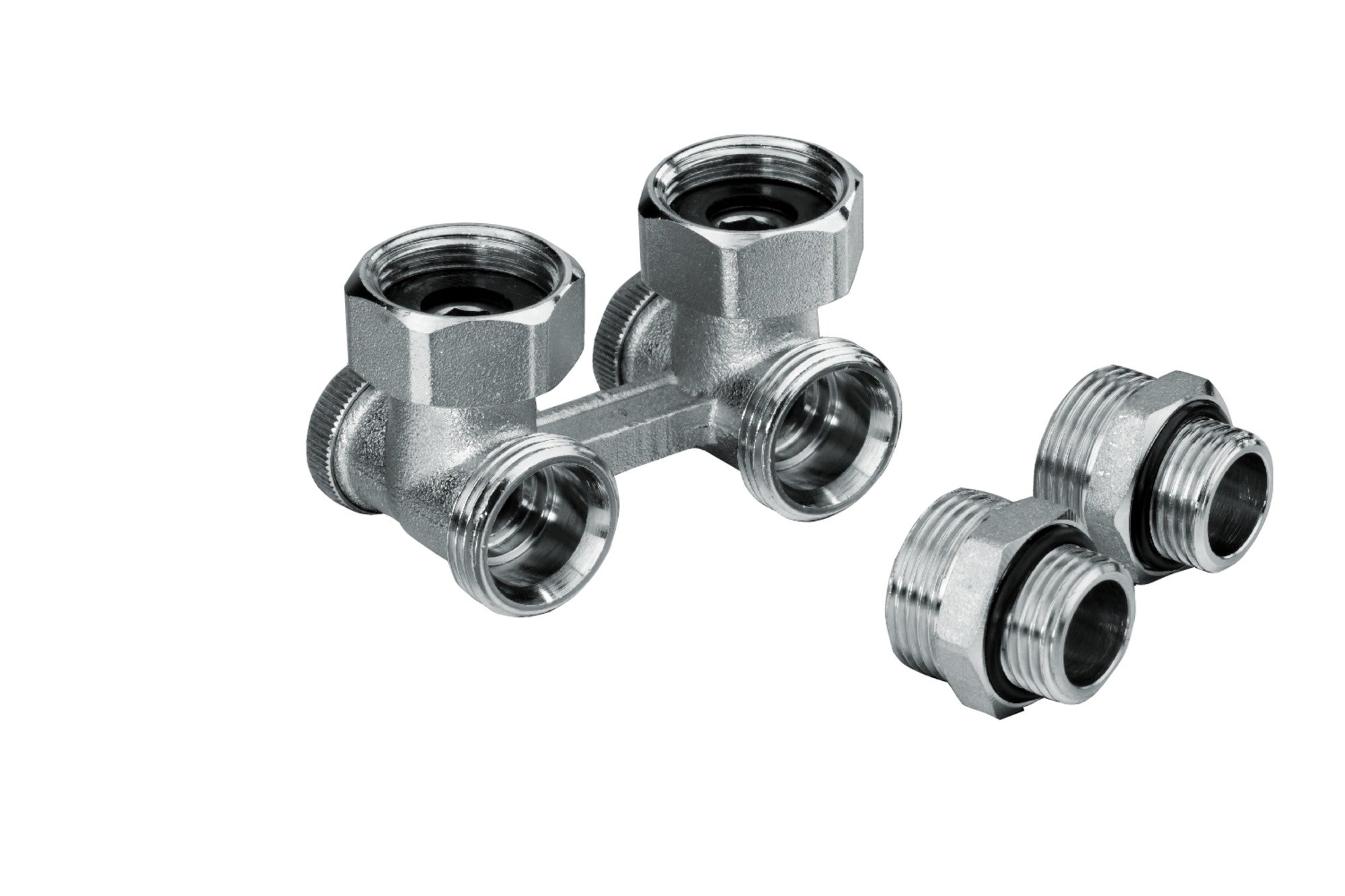 Zespół odcinający kątowy z przyłączeniem 1/2x3/4" 1