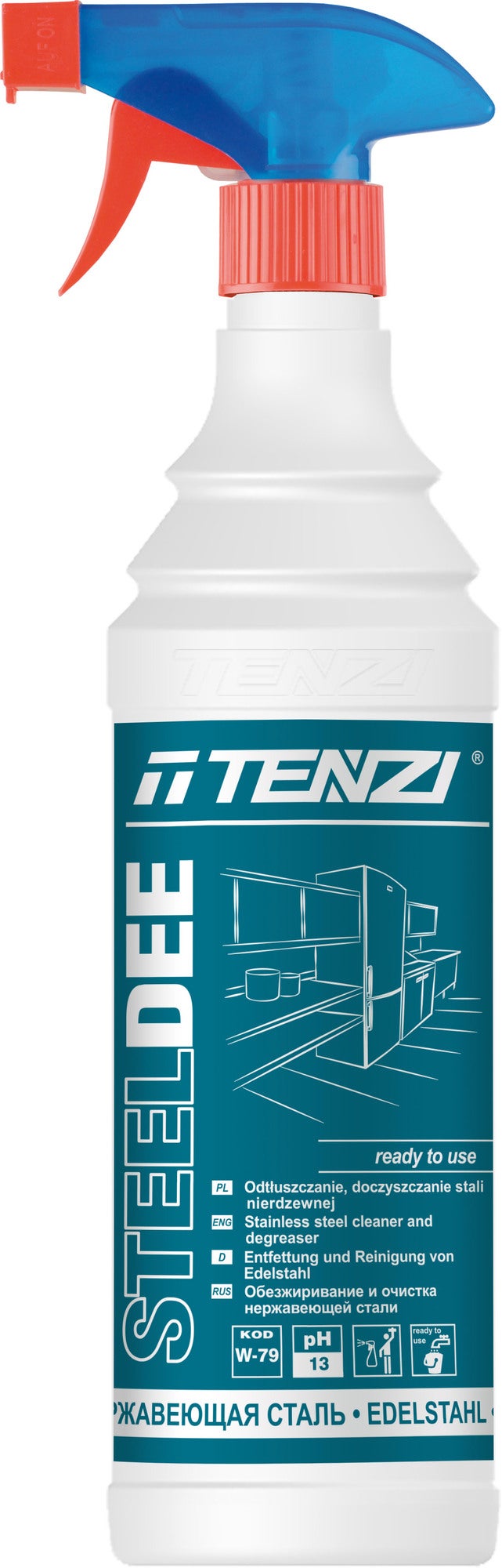 Płyn do stali nierdzewnej Tenzi Steel Dee 0,6l