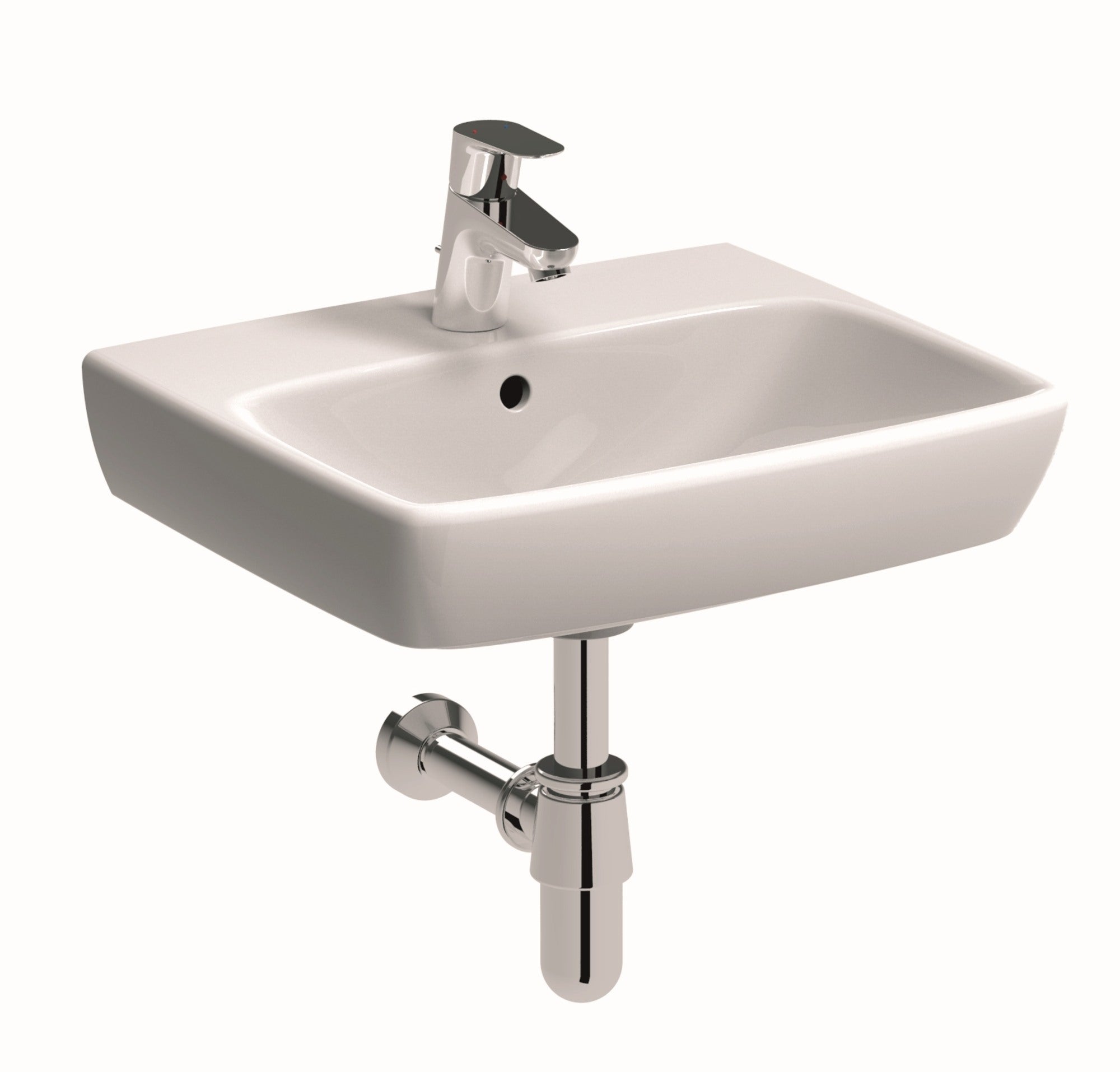 Umywalka Geberit Selnova Square 50 cm 500.310.01.7