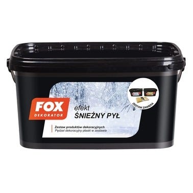 Efekt śnieżny pył Fox Dekorator zestaw 2 x 1l