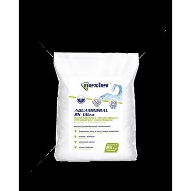 Dwuskładnikowa ultraelastyczna mikrozaprawa uszczelniająca Aquamineral 2K Ultra Nexler 25 kg
