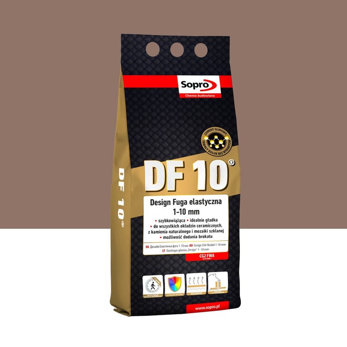 Fuga elastyczna Sopro DF10 BRĄZ 52 2kg