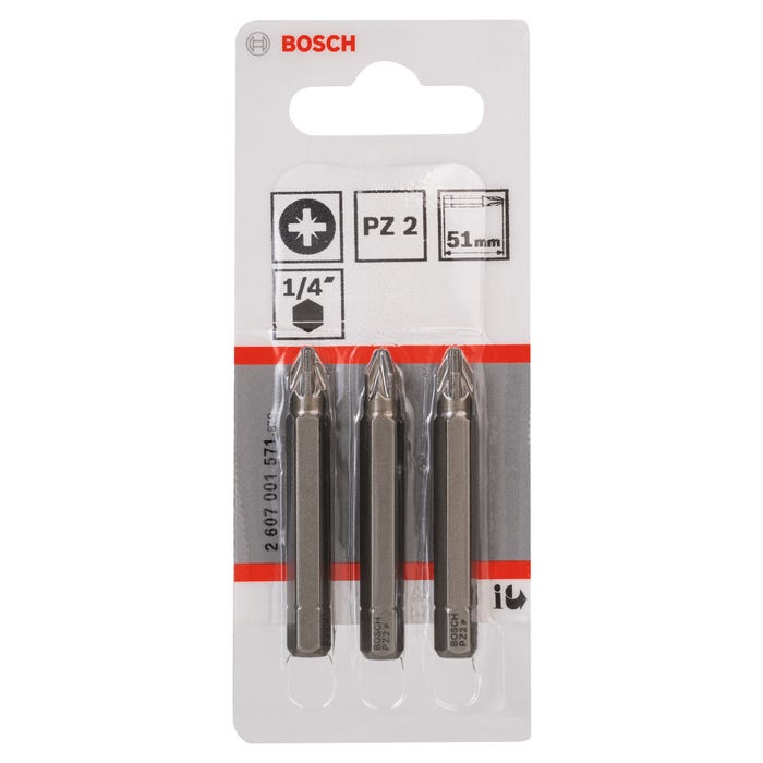 Bit PZ2 51 mm 1/4" Bosch