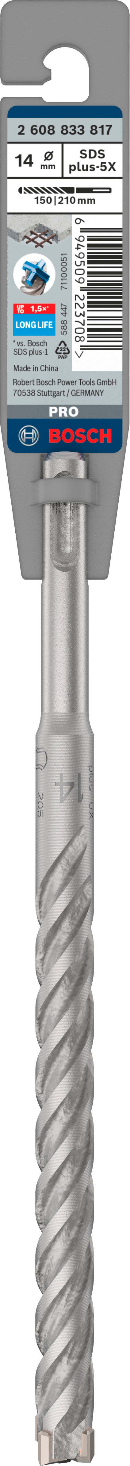 Wiertło SDS-Plus-5X 14x150x210 mm BOSCH 1