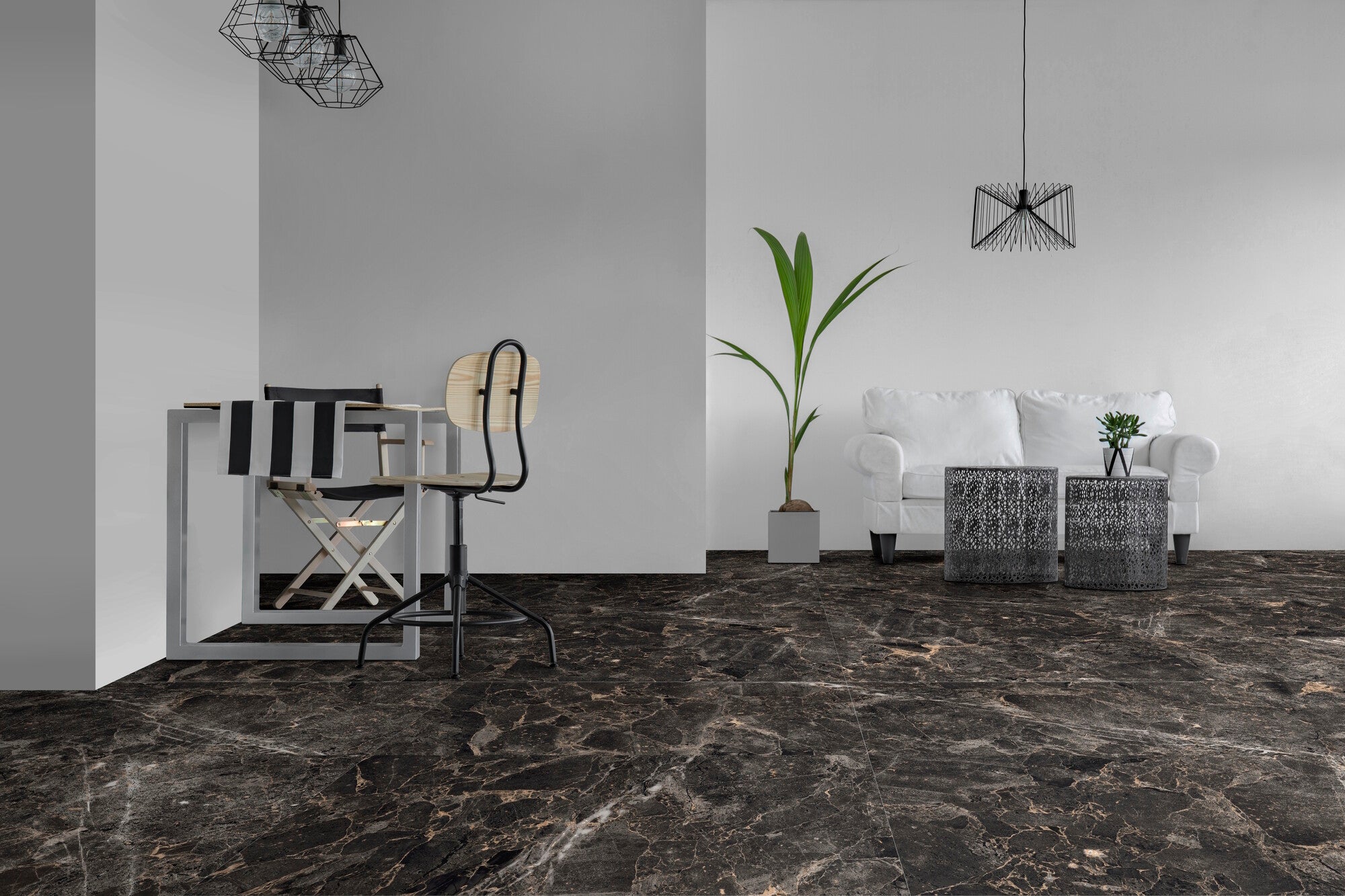 Gres szkliwiony Maine Antracite 60x120 1,44 m2 1