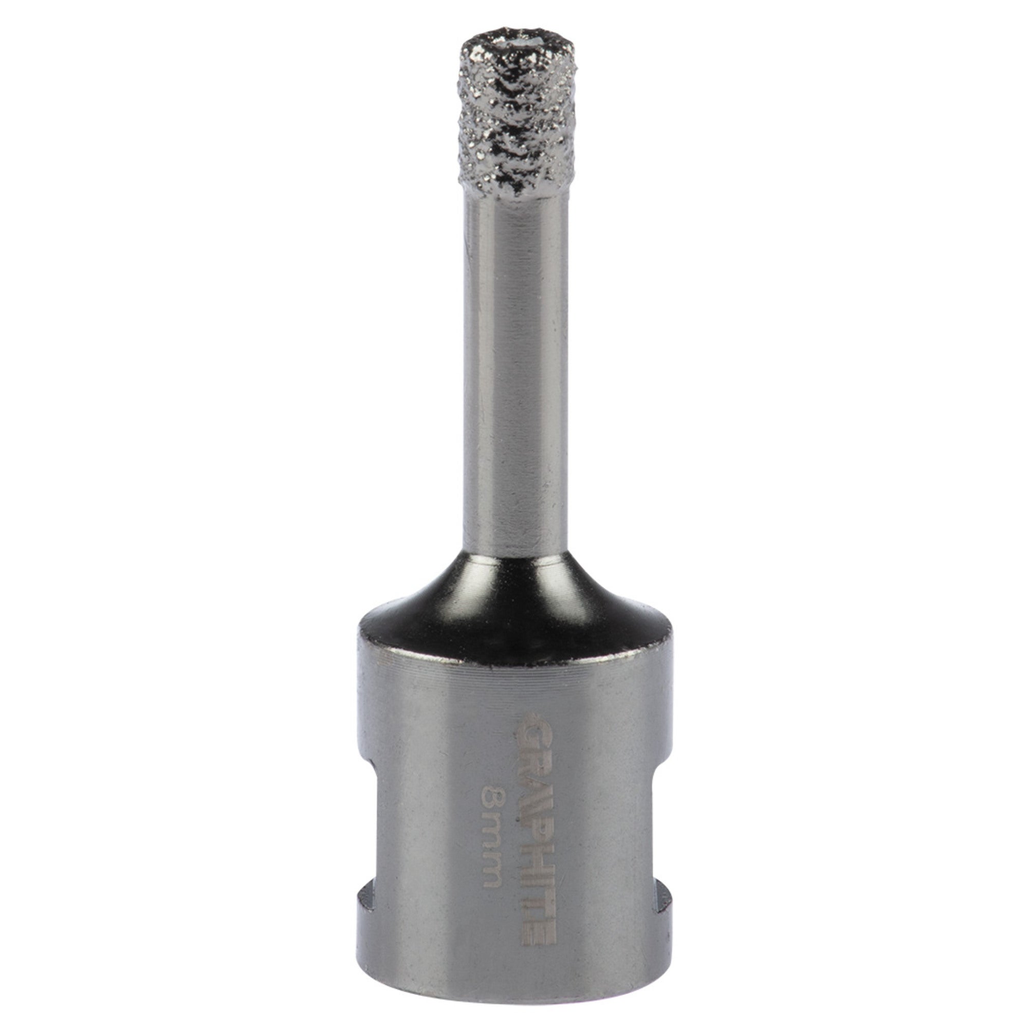 Otwornica do gresu "na sucho" 8 mm M14 Graphite
