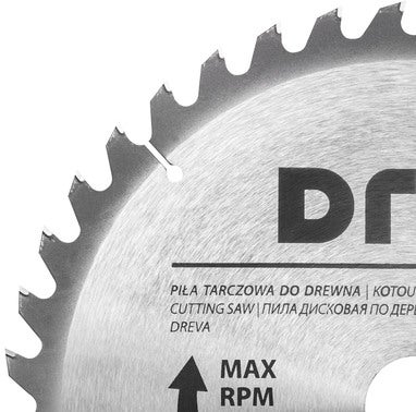 Piła widiowa do drewna 250 mm 40Z, otwór 16/20/30 2