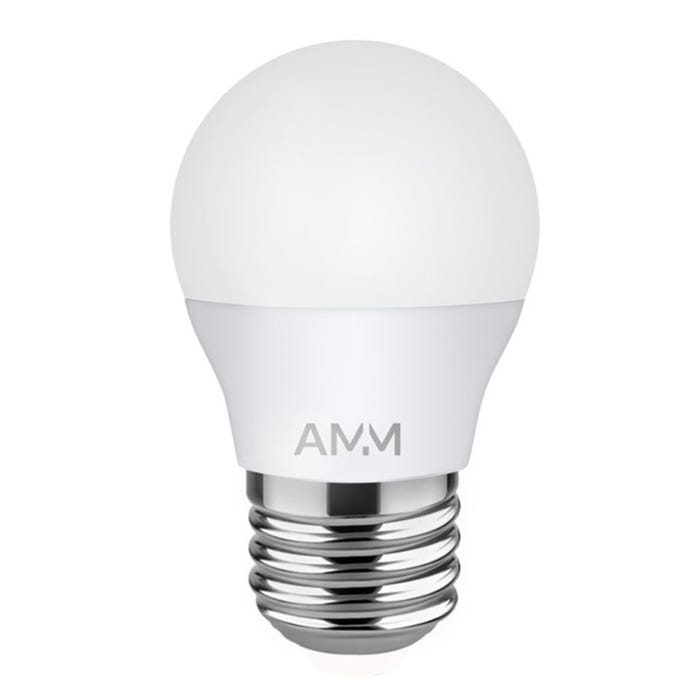 Żarówka LED E27 4,9W 470lm kulka chlodno biała LP