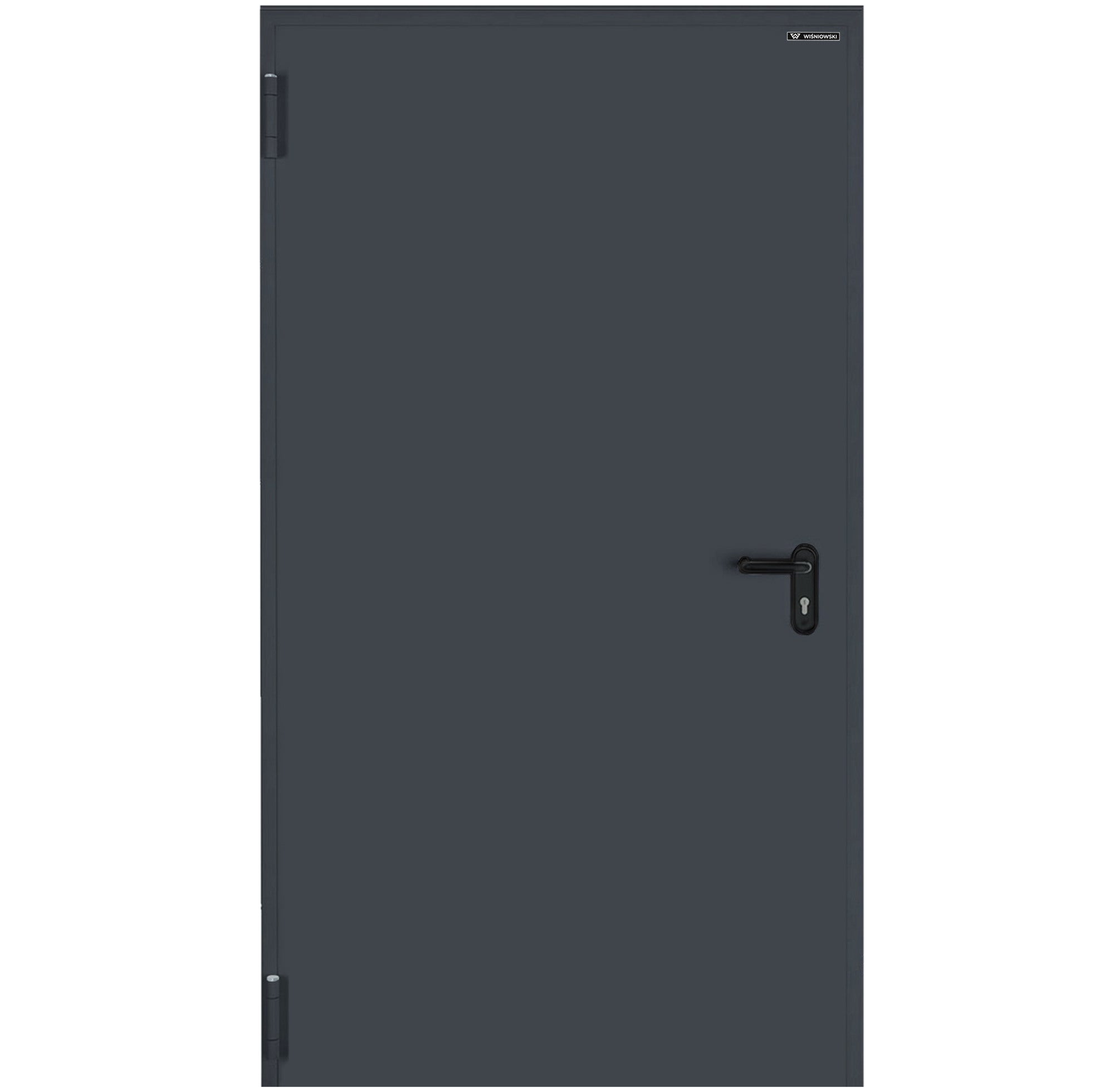 Drzwi techniczne Technical przeciwpożarowe EI60 100 lewe RAL 7016