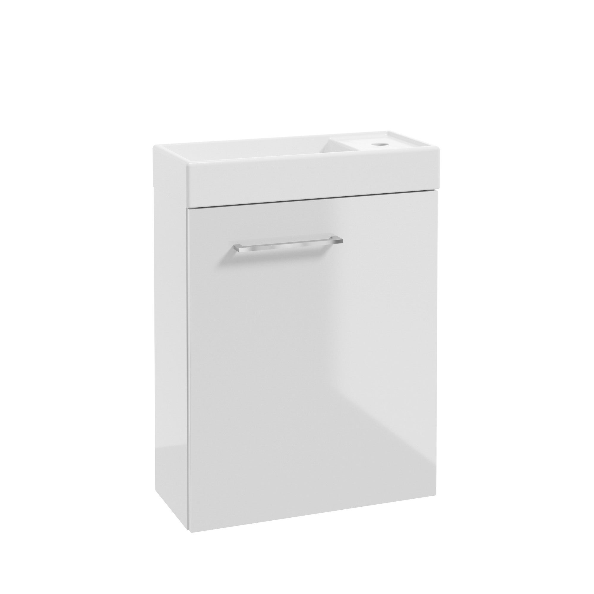 Zestaw szafka z umywalką Metro 50 cm biały