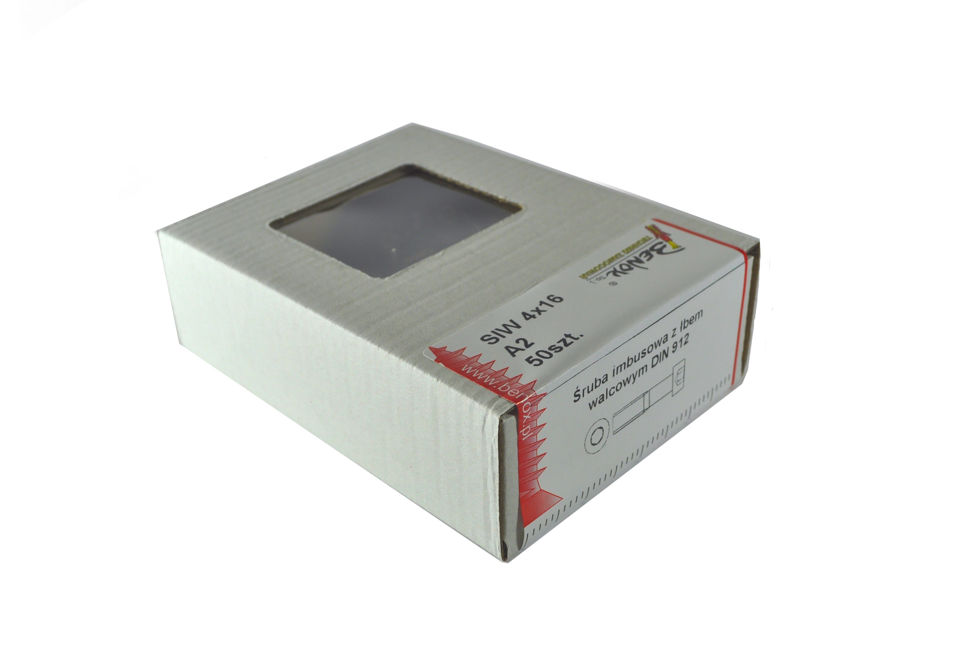 Śruba M4x16 mm DIN 912 (50 szt.) 1