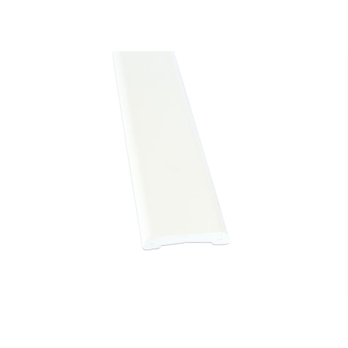 Opaska PVC biały 6x40x2200mm