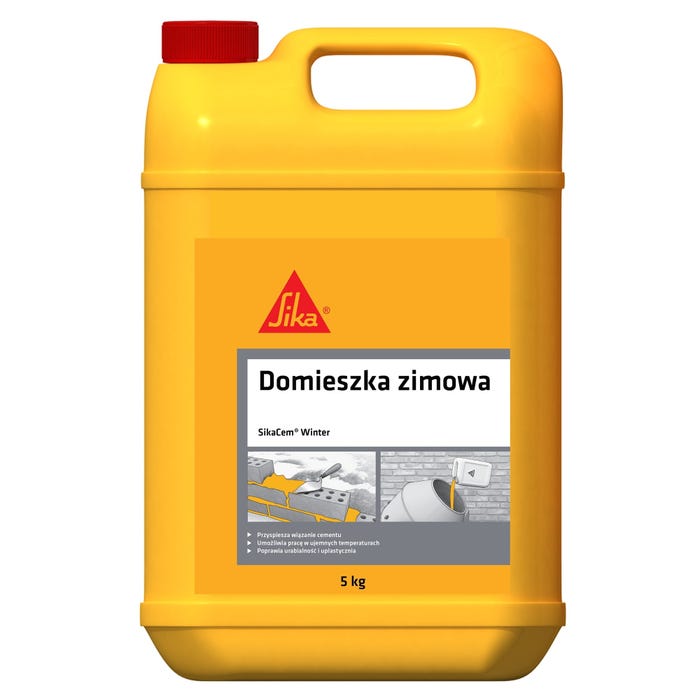 Domieszka do betonu przyśpieszająca wiązanie SikaCem Winter 5 kg