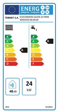 Kocioł gazowy kondensacyjny Termet EcoCondens Silver 25, 2-funkcyjny (WKD4350.00.00.00) 3