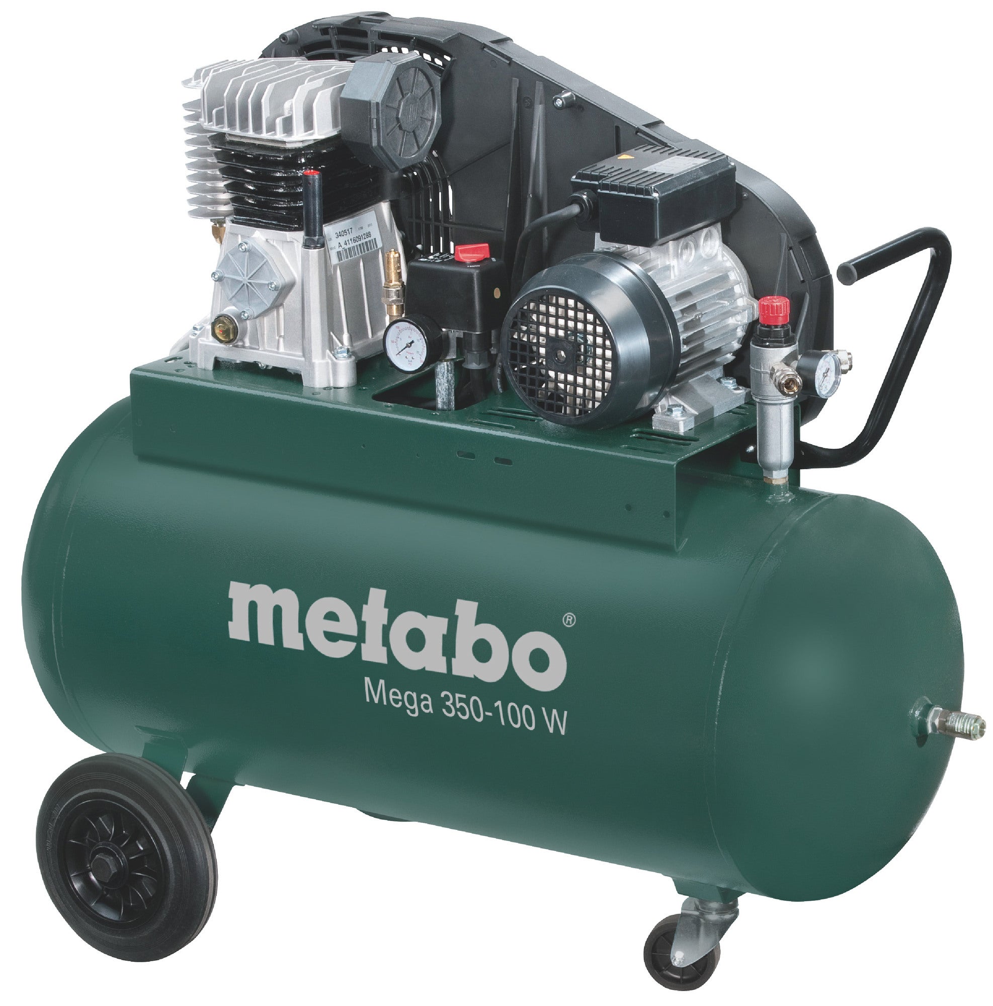 Kompresor bezolejowy 2,8KM Mega 350-100 W Metabo 0