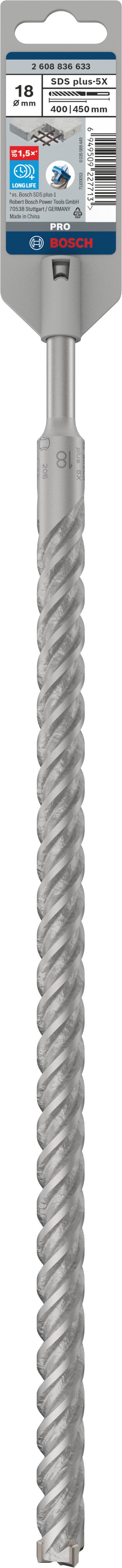 Wiertło SDS-Plus-5X 18x400x450 mm BOSCH 1